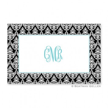 Laminated Placemat – Madison Damask 1 Laminated Placemat - Madison Damask