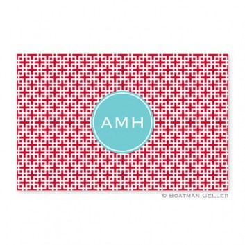 Disposable Placemat – Lattice 1 Disposable Placemat - Lattice