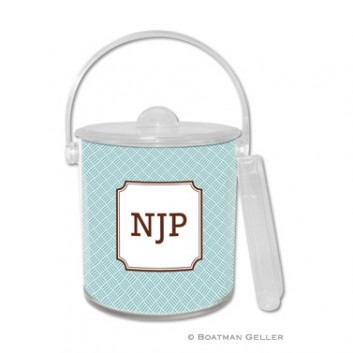 Ice Bucket – Basket Weave 1 Ice Bucket - Basket Weave