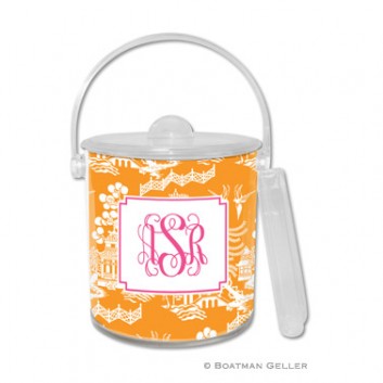 Ice Bucket – Chinoiserie 1 Ice Bucket - Chinoiserie
