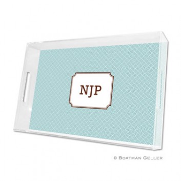 Lucite Tray – Basket Weave 1 Lucite Tray - Basket Weave