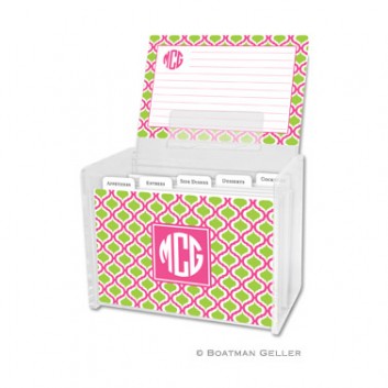 Recipe Box – Kate Raspberry & Lime 1 Recipe Box - Kate Raspberry & Lime