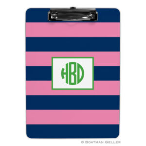 Clipboard - Rugby Navy & Pink