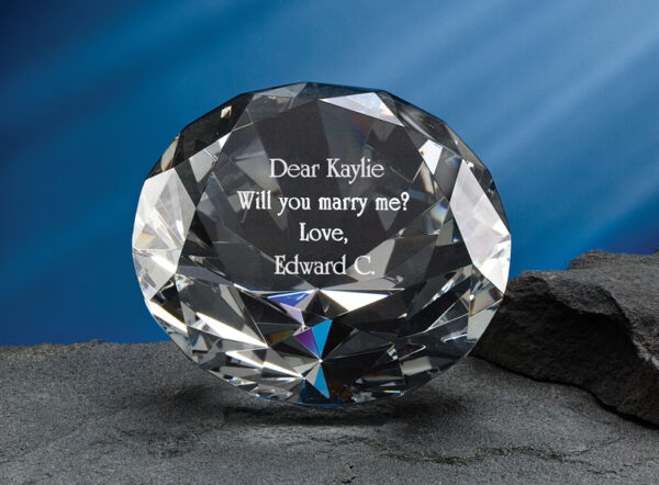 Diamond Paperweight 1 Diamond Paperweight