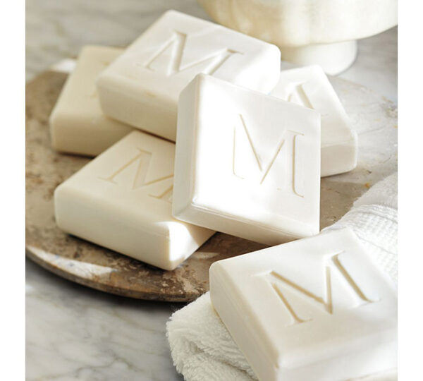 Eco-Luxury: Four Square Guest Bars: Initial or Monogram 1 Eco-Luxury: Four Square Guest Bars: Initial or Monogram