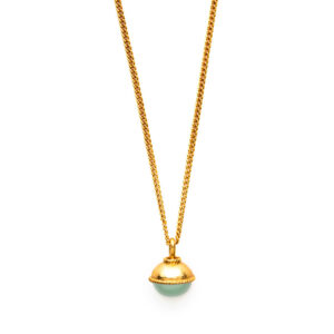 Gigi Necklace - Aqua Chalcedony (Julie Vos)