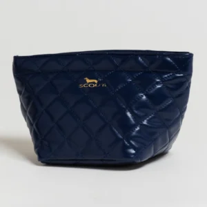 Crown Jewels Pouch (Navy Quilted)